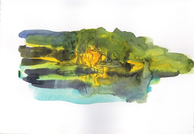 Morning at a pond 2
