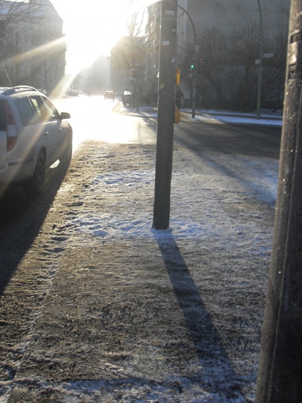 The sun and the cold.