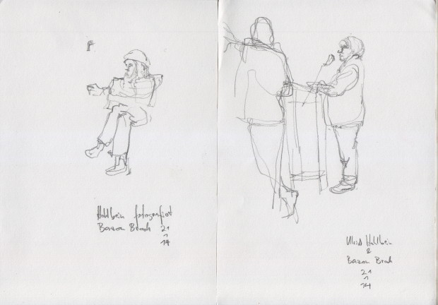 Ulrich Holbein und Bazon Brock