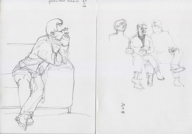 Zuhoerer (rechts in der Mitte Viera Janárceková)
